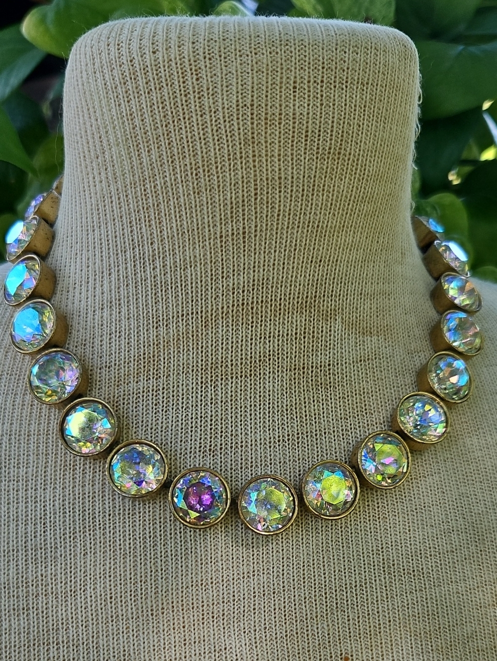 J. Crew Crystal Brulee Necklace